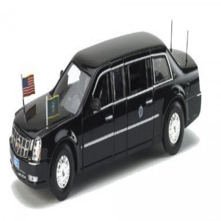 0884335100419 - 2009 CADILLAC DTS OBAMA PRESIDENTIAL LIMO 1/43 DIECAST