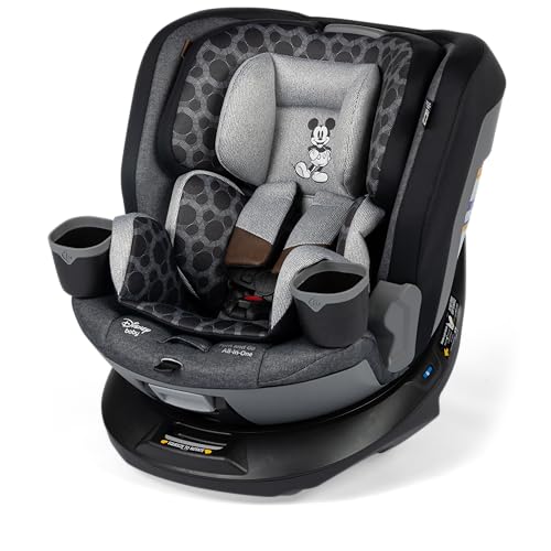 0884392000714 - DISNEY BABY TURN AND GO 360 ROTATING ALL-IN-ONE CONVERTIBLE CAR SEAT, VINTAGE MICKEY MOUSE
