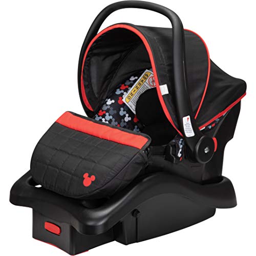 0884392943738 - DISNEY LIGHT N COMFY 22 LUXE INFANT CAR SEAT, MICKEY CRUSH