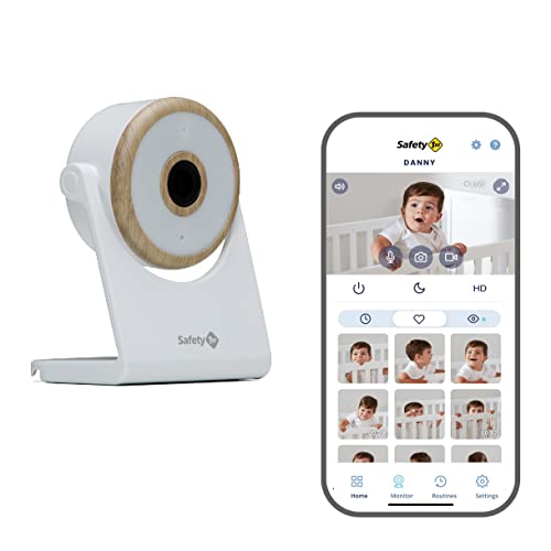 0884392950750 - SAFETY 1ST CONNECTED 1080P WIFI BABY MONITOR — MOTION & SOUND NOTIFICATIONS, ENCRYPTED HD STREAMING FROM ANYWHERE, ADVANCED NIGHT VISION, IOS AND ANDROID COMPATIBLE