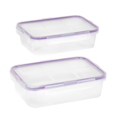 0884408013608 - SNAPWARE 2-PACK AIRTIGHT 4.5-CUP RECTANGLE CONTAINERS, PLASTIC