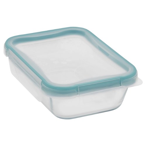 0884408024321 - SNAPWARE 2-CUP TOTAL SOLUTION RECTANGLE FOOD STORAGE CONTAINER, GLASS