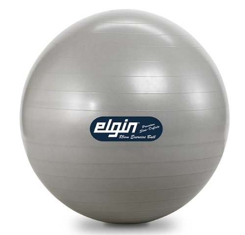 0884420400189 - ELGIN COMMERCIAL DUTY BURST RESIST EXERCISE BALL 85CM SILVER