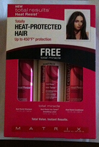 0884486176523 - MATRIX TOTAL RESULT HEAT RESIST TOTALLY HEAT-PROTECTED HAIR UP TO 450 DEGREES FAHRENHEIT PROTECTION GIFT SET