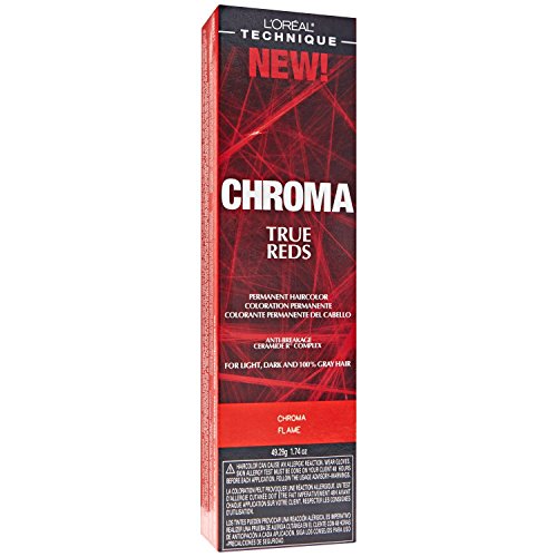 0884486229175 - LOREAL CHROMA TRUE REDS HAIR COLOR-FLAME 1.74OZ (3 PACK)