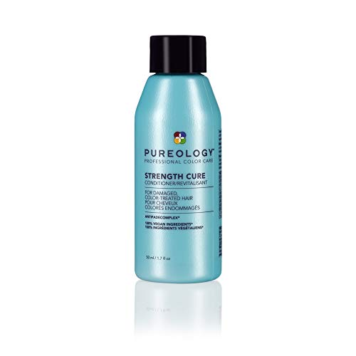 0884486436894 - PUREOLOGY STRENGTH CURE CONDITIONER | FOR DAMAGED, COLOR-TREATED HAIR | SOFTENS & STRENGTHENS HAIR | SULFATE FREE | VEGAN | UPDATED PACKAGING | 1.7 FL. OZ. |