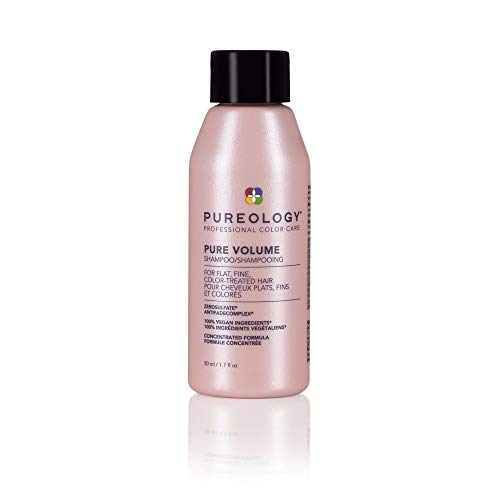 0884486437389 - PUREOLOGY PURE VOLUME SHAMPOO | FOR FLAT, FINE, COLOR-TREATED HAIR | ADDS LIGHTWEIGHT VOLUME | SULFATE-FREE | VEGAN | UPDATED PACKAGING | 1.7 FL. OZ. |