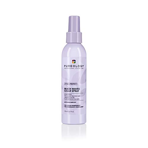 0884486437594 - PUREOLOGY STYLE + PROTECT BEACH WAVES SUGAR SPRAY | FOR COLOR-TREATED HAIR | ADDS TEXTURE TO CREATE TOUSLED WAVES | SULFATE-FREE | VEGAN | UPDATED PACKAGING | 5.7 FL. OZ. |