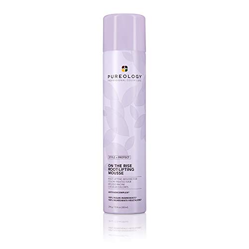 0884486437662 - PUREOLOGY STYLE + PROTECT ON THE RISE ROOT LIFTING MOUSSE | FOR FLAT, COLOR-TREATED HAIR | MEDIUM CONTROL & VOLUME | SULFATE-FREE | VEGAN | UPDATED PACKAGING | 10.4 OZ. |