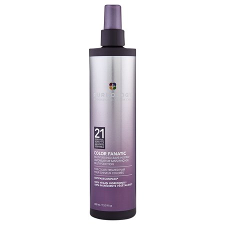 0884486437877 - PUREOLOGY COLOR FANATIC MULTI-TASKING LEAVE-IN SPRAY | FOR COLOR-TREATED HAIR | LEAVE-IN HEAT PROTECTANT TREATMENT | SULFATE-FREE | VEGAN | UPDATED PACKAGING | 13.5 FL. OZ. |