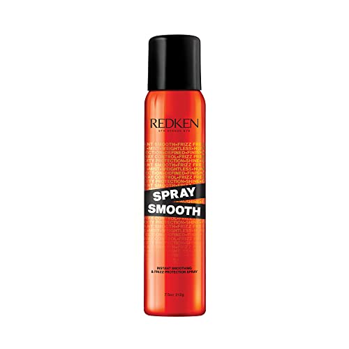 0884486449016 - REDKEN SPRAY SMOOTH ANTI FRIZZ HAIR SPRAY | FRIZZ CONTROL AND HEAT PROTECTION | INSTANT SMOOTHER | WITH CITRIC ACID | PARABEN, SULFATE & SILICONE-FREE| 7.1 OZ