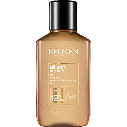 0884486452993 - REDKEN ALL SOFT ARGAN-6 OIL | FOR DRY HAIR | DEEPLY CONDITIONS HAIR, ADDS SOFTNESS & SHINE | WITH ARGAN OIL | 3 FL OZ, 3.8 FL. OZ