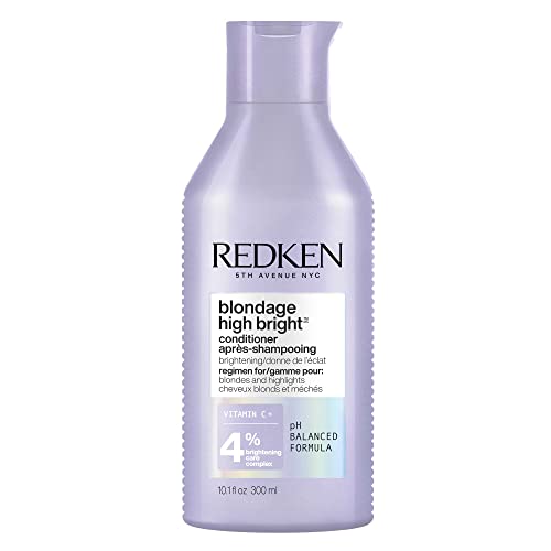 0884486491923 - REDKEN REDKEN BLONDAGE HIGH BRIGHT CONDITIONER | FOR BLONDES AND HIGHLIGHTS | BRIGHTENS AND LIGHTENS BLONDE HAIR INSTANTLY | INFUSED WITH VITAMIN C | 10.1 OZ, 10.1 FL. OZ.
