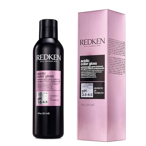 0884486516732 - REDKEN ACIDIC COLOR GLOSS ACTIVATED GLASS GLOSS TREATMENT | RINSE OUT HAIR GLOSS | WITH APRICOT OIL FOR DEEP CONDITIONING | ADD INTENSE SHINE FOR UP TO THREE DAYS | SAFE FOR COLOR-TREATED HAIR