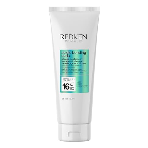 0884486522788 - REDKEN ACIDIC BONDING CURLS LEAVE-IN TREATMENT | FOR CURLY & COILY HAIR | HEAT PROTECTANT, DETANGLES & CONDITIONS | SILICONE-FREE | REPAIRS & DEFINES CURLS | FOR DAMAGED HAIR