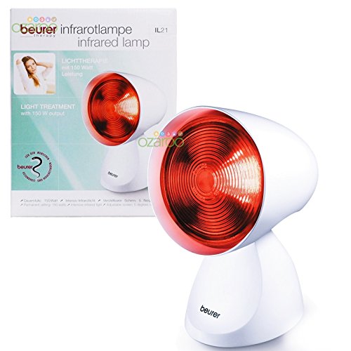 0884556498364 - NEW BEURER INFRARED HEAT LAMP REDUCE PAIN, INCREASES BLOOD CIRCULATION IL21 POWERFUL INFRARED LAMP TO RELIEVE MUSCLE ACHES COMMON COLDS