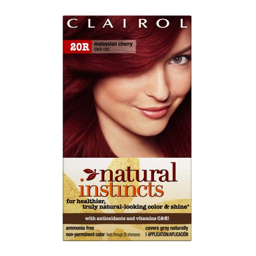 0884629446841 - CLAIROL NATURAL INSTINCTS COLOR, 20R MALAYSIAN CHERRY (PACK OF 3)