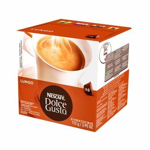 0884741414117 - NESCAF? DOLCE GUSTO FOR NESCAF? DOLCE GUSTO BREWERS, CAFF? LUNGO, 16 COUNT (PACK OF 3)