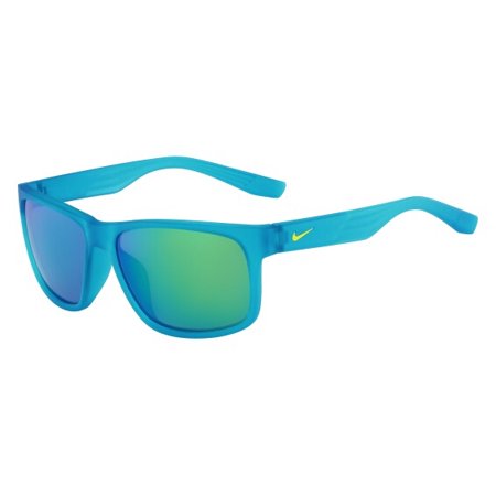 0884776865540 - NIKE GREY WITH MILD GREEN FLASH LENS CRUISER R SUNGLASSES, MATTE NEO TURQUOISE