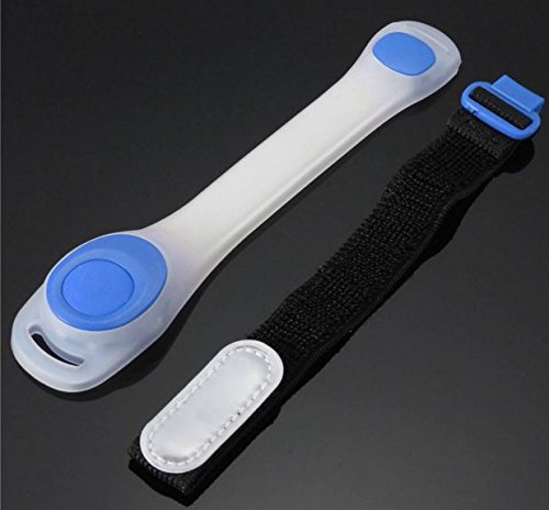 0088479001537 - CYCLING SAFETY LED ARMBAND REFLECTIVE FLASHING ARM BELT STRAP FOR WALKING RUNNING BY STCORPS7