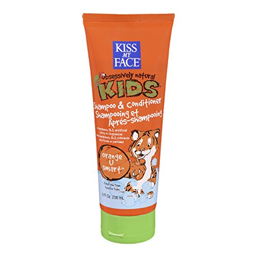 0884821443945 - KISS MY FACE 2 IN 1 KIDS SHAMPOO & CONDITIONER, ORANGE U SMART, 8 OUNCE TUBES(PACK OF 3)