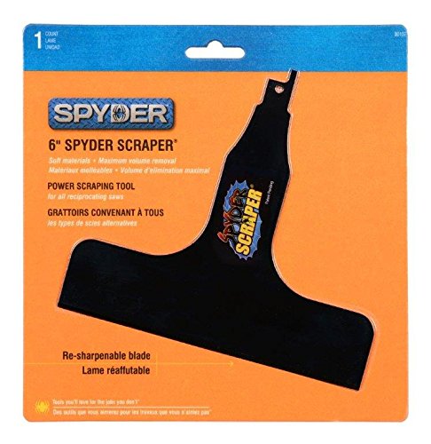 0884835000059 - SIMPLE MAN PRODUCTS 145 SPYDER SCRAPER SCRAPING TOOL ATTACHMENT FOR RECIPROCATIN