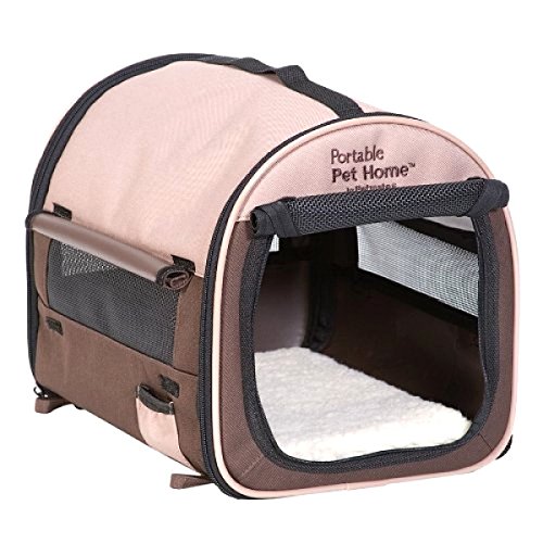 0884859280406 - PET DOG PORTABLE HOME BED CRATE CAGE MINI PUPPY CAT TRAVEL SOFT CARRIER CASE