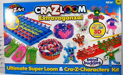 0884920191624 - CRA-Z-ART CRA-Z-LOOM EXTRAVAGANZA! ULTIMATE SUPER LOOM & CRA-Z-CHARACTERS KIT