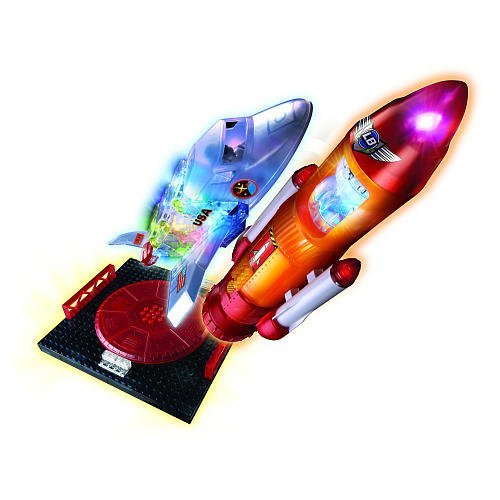 0884920358072 - CRA-Z-ART LITE BRIX BUILDING SYSTEM - STAR SHUTTLE AND LAUNCHER
