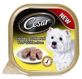 0884925080343 - CESAR CANINE CUISINE CHICKEN WITH LIVER PATE FLAVOR DOG FOOD 3.5 OZ (PACK OF 12)