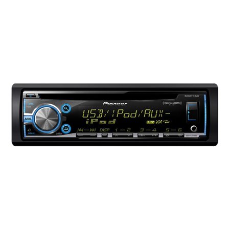 0884938258012 - PIONEER DEH-X3700S SINGLE-DIN IN-DASH CD RECEIVER WITH MIXTRAX, SIRIUSXM PANDORA INTERNET RADIO READY, USB, ANDROID MUSIC SUPP