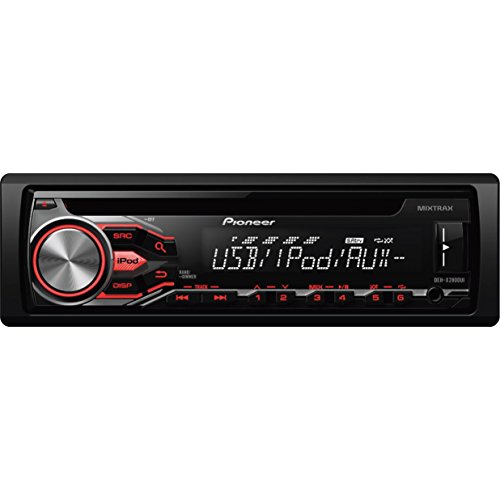 0884938309400 - PIONEER DEH-X2800UI SINGLE DIN IN DASH CD RECEIVER WITH USB, CD, AND MIXTRAX