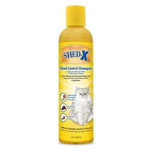 0884947639277 - SYNERGYLABS SHED-X SHED CONTROL SHAMPOO FOR CATS; 8 FL.OZ.