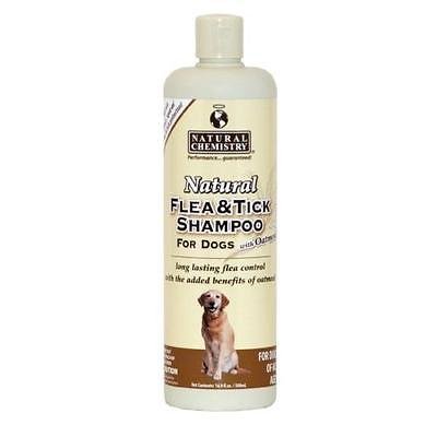 0884947939506 - NATURAL FLEA AND TICK SHAMPOO WITH OATMEAL FOR DOGS, 16.9-OUNCE