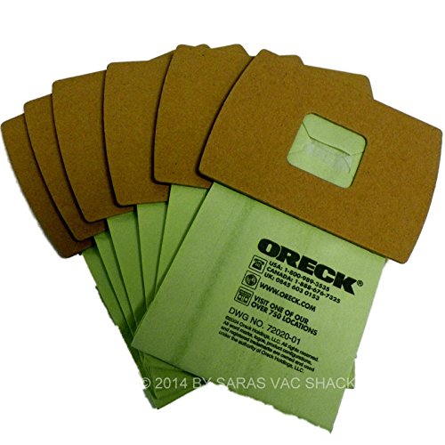 0884975327115 - GENUINE ORECK XL BUSTER B CANISTER VACUUM BAGS PKBB12DW HOUSEKEEPER BAG 6 PACK