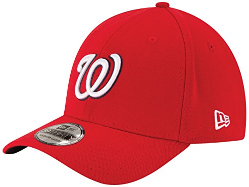 0884990906814 - MLB WASHINGTON NATIONALS TEAM CLASSIC GAME 39THIRTY STRETCH FIT CAP, RED, LARGE/X-LARGE