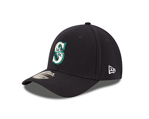 0884990907118 - MLB SEATTLE MARINERS TEAM CLASSIC GAME 39THIRTY STRETCH FIT CAP, BLUE, LARGE/X-LARGE