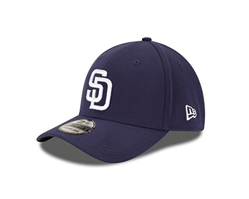 0884990907248 - MLB SAN DIEGO PADRES TEAM CLASSIC GAME 39THIRTY STRETCH FIT CAP, BLUE, MEDIUM/LARGE