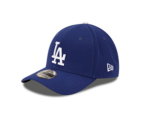 0884990908375 - MLB LOS ANGELES DODGERS TEAM CLASSIC GAME 39THIRTY STRETCH FIT CAP, BLUE, SMALL/MEDIUM