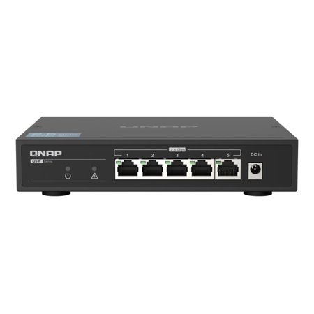 0885022019601 - QNAP QSW-1105-5T-US 5-PORT UNMANAGED 2.5GBE SWITCH
