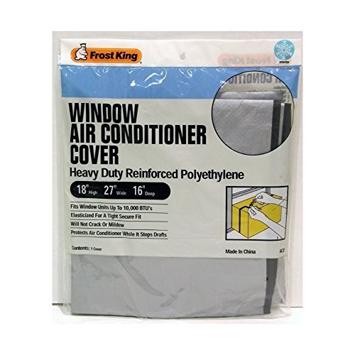 8850292507075 - FROST KING AC2H WINDOW AIR CONDITIONER OUTSIDE COVER 18H X 27W X 16D X 6 MIL