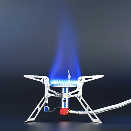 8850620811300 - DPOWER ULTRALIGHT FOLDING BACKPACKING CAMPING STOVE GAS-POWERED STOVE WITH PIEZO