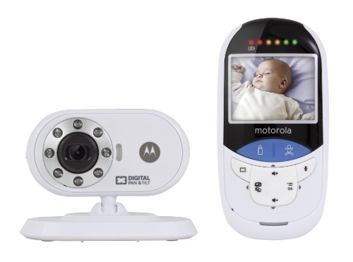 8850718886753 - MOTOROLA MBP27T 2.4 GHZ DIGITAL VIDEO BABY MONITOR WITH 2.4-INCH COLOR LCD AND TOUCHLESS THERMOMETER FOR BABY AND LIQUIDS (DISCONTINUED BY MANUFACTURER)