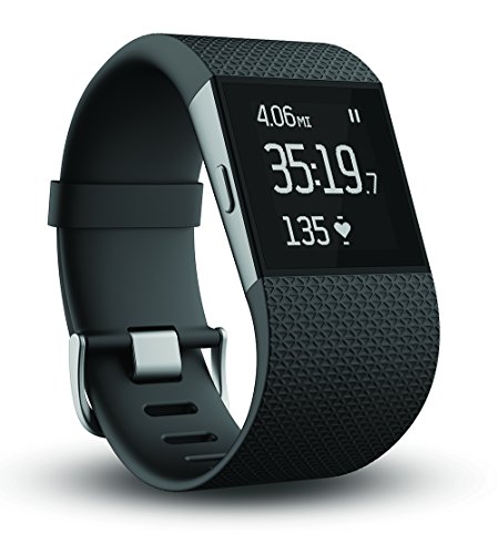 8850830750130 - FITBIT SURGE FITNESS SUPERWATCH, BLACK, SMALL