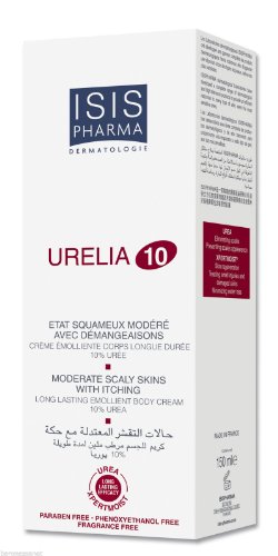 8850999385280 - ISIS PHARMA URELIA 10 EMOLLIENT BODY CREAM FOR SCALY SKIN WITH ITCHING 10% UREA GOOD FOR YOU