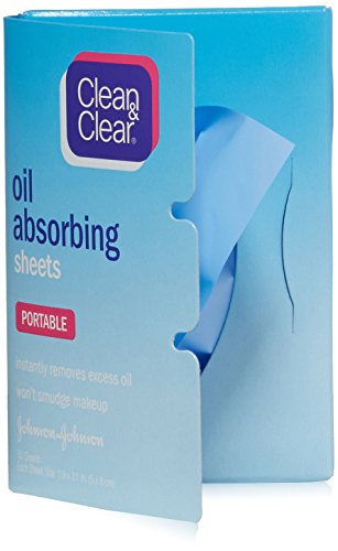 8851014586149 - CLEAN & CLEAR OIL-ABSORBING SHEETS, 50 COUNT (PACK OF 2)