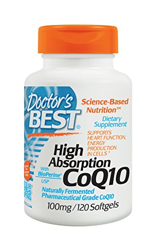 0885102533720 - DOCTOR'S BEST HIGH ABSORPTION COQ10 W/ BIOPERINE (100 MG), 120 SOFT GELS