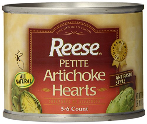8851109057943 - REESE PETITE ARTICHOKE HEARTS, 7-OUNCE CANS (PACK OF 12)