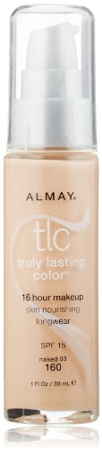 8851124159226 - ALMAY TLC TRULY LASTING COLOR MAKEUP, NAKED 160, 1-OUNCE BOTTLE