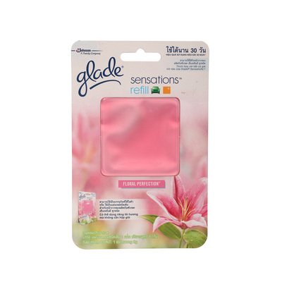 8851148001181 - GLADE SENSATIONS GLASS AIR FRESHENERS FLORAL PERFECTION REFILL 8G.